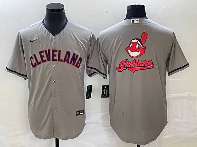 Men's Cleveland Guardians Gray Team Big Logo Cool Base Stitched Jersey,We sell and wholesale Men's Cleveland Guardians Gray Team Big Logo Cool Base Stitched Jersey on line form chian!